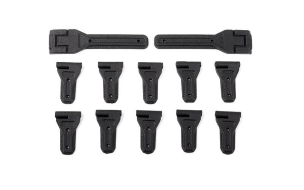 RC4WD Complete Door and Tailgate Hinge Set for Axial SCX6 JEEP Wrangler JLU (VVV-C1217)