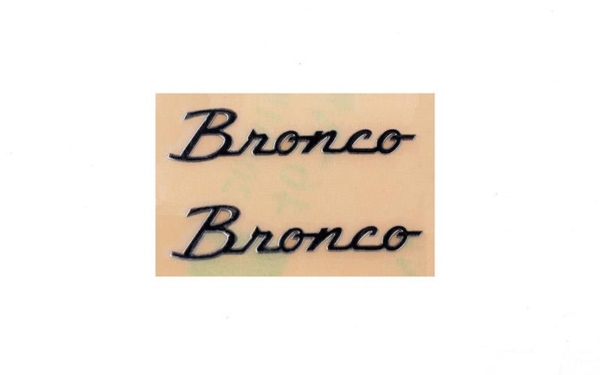 RC4WD Body Decals for Traxxas TRX-4 2021 Ford Bronco (Black) (VVV-C1330)