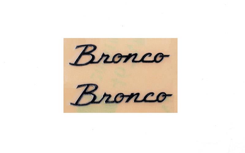 RC4WD Body Decals for Traxxas TRX-4 2021 Ford Bronco (Black) (VVV-C1330)