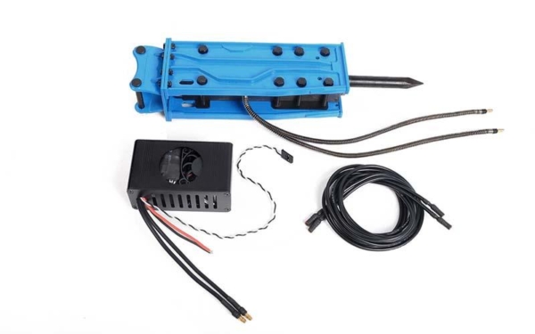 RC4WD Breaker / Hammer Accessory for 1/14 Scale RTR Earth Digger 360L Hydraulic Excavator (Blue) (VVV-S0244)