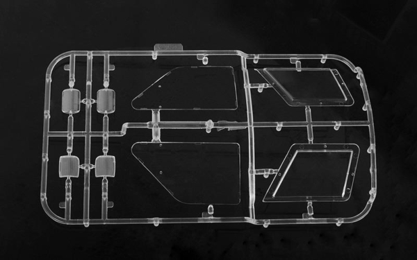 RC4WD 1985 Toyota 4Runner and 1987 Toyota XtraCab Clear Parts (B) (Z-B0195)