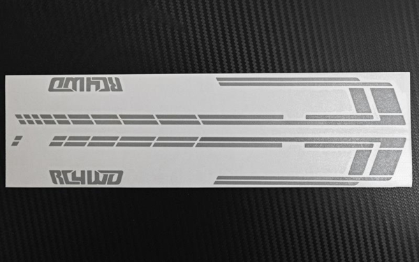 RC4WD Escapade Stripes for Gelande II 2015 Land rover Defender D90 (Grey) (Pick-up/SUV) (Z-B0246)