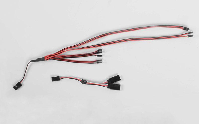RC4WD LED Basic Lighting System for 1/18 Black Hawk Body Set (Z-E0102)