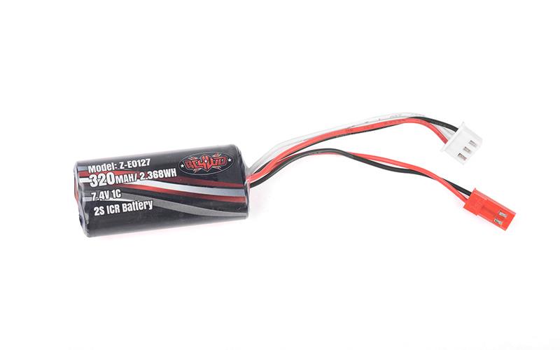 RC4WD 7.4V 320mAh Lithium Ion Battery W/ Balance Plug (Z-E0127)