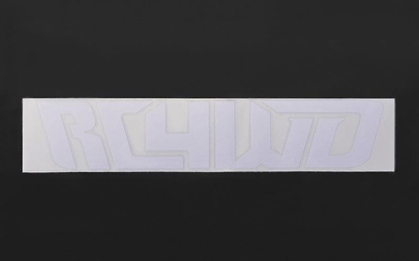 RC4WD White Vinyl Decal (Z-L0115)
