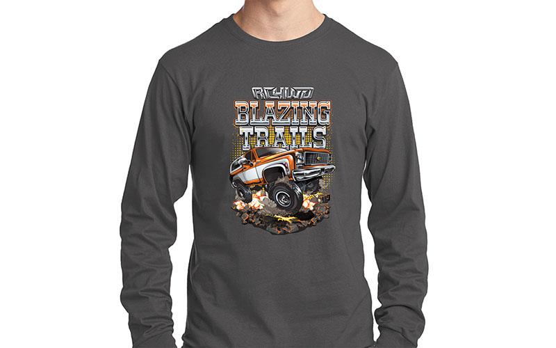 RC4WD Blazing Trails Long Sleeve Shirt (L) (Z-L0372)