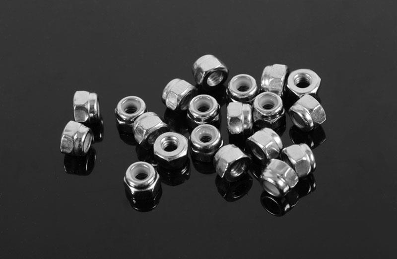 RC4WD Nylock Nut M2.5 (Silver) (Z-S0005)