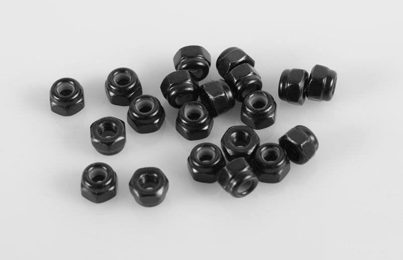 RC4WD Nylock Nuts M2.5 (Black) (Z-S0512)