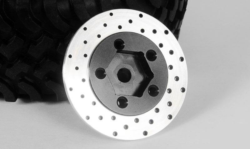 RC4WD 1.9 5 Lug Steel Wheel Hex Hub with Brake Rotor (Z-S0532)