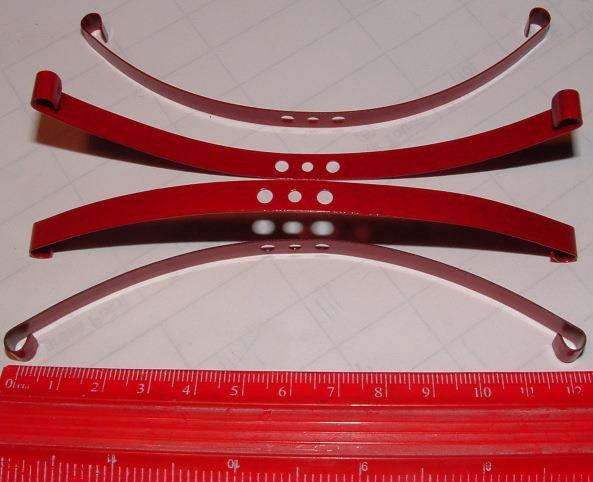 RC4WD Red Super Soft Flex Leaf Springs (4) (Z-S0570)