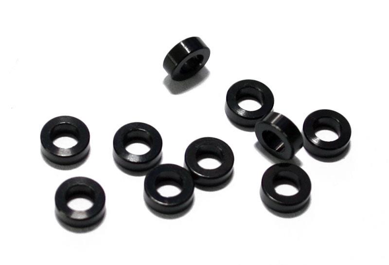 RC4WD 2mm Black Spacer with M3 Hole (10) (Z-S0600)