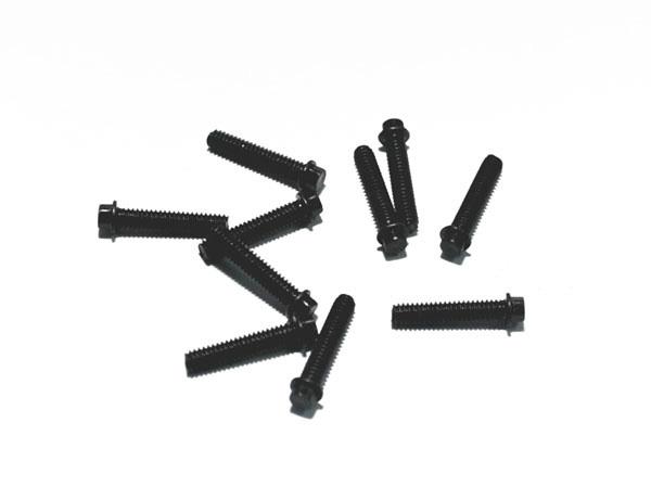 RC4WD Miniature Scale Hex Bolts (M2 x 10mm) (Black) (Z-S0623)