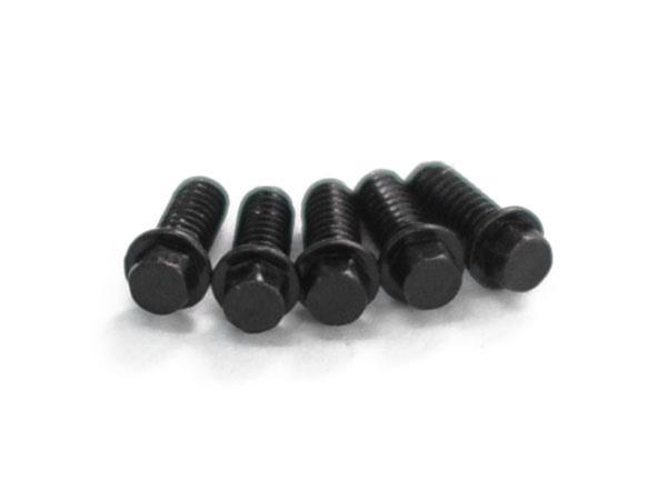 RC4WD Miniature Scale Hex Bolts (M2 x 5mm) (Black) (Z-S0625)