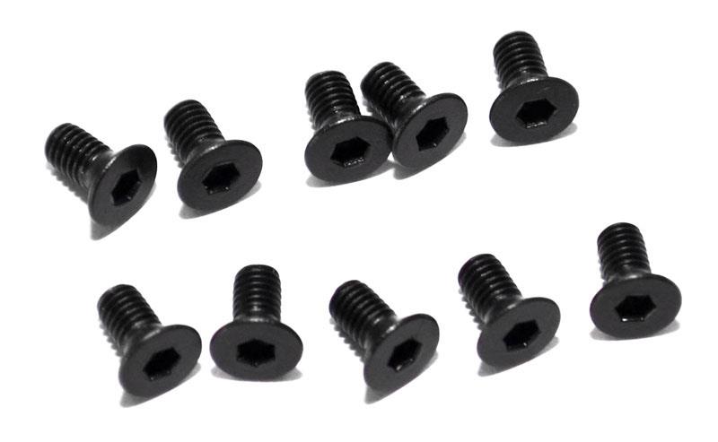 RC4WD Steel Flat Head Socket Cap Screw M3 x 6mm (10) (Z-S0648)