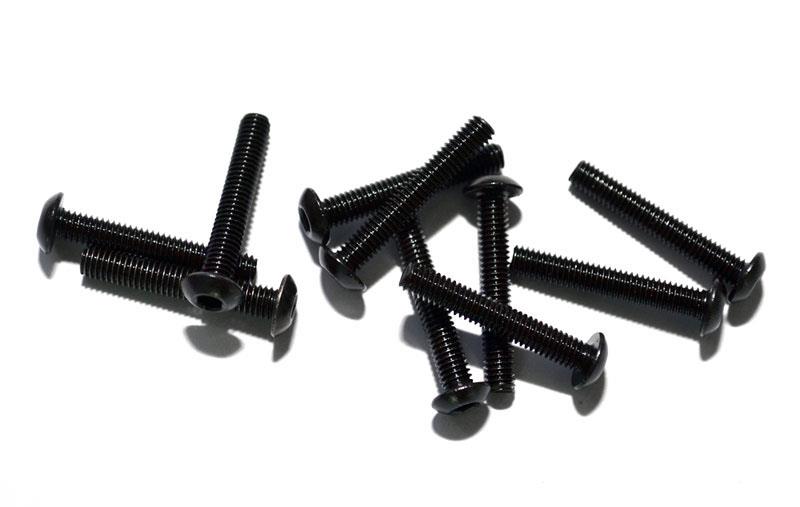 RC4WD Steel Button Head Cap Screws M3 x 18mm (10) (Z-S0657)