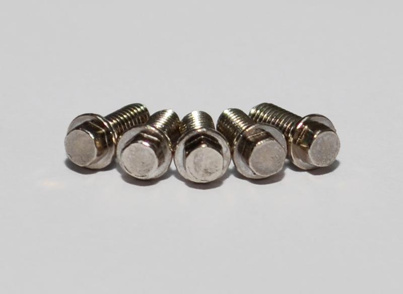 RC4WD Miniature Scale Hex Bolts (M2.5 x 6mm) (Silver) (Z-S0663)