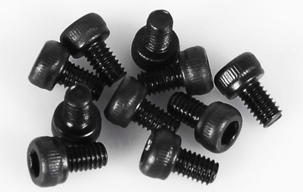 RC4WD Steel Socket Head Cap Screws M2.5 x 4mm (10) (Z-S0760)
