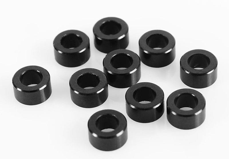 RC4WD 3mm Black Spacer with M3 Hole (10) (Z-S0806)