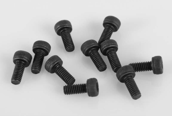 RC4WD Steel Socket Head Cap Screws M2.5 x 6mm (10) (Z-S0855)