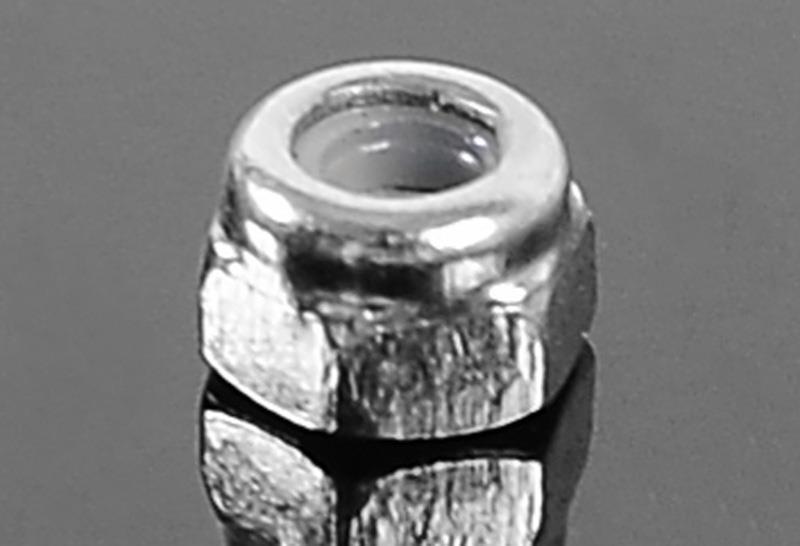 RC4WD Nylock Nut M2 (Silver) (Z-S0870)