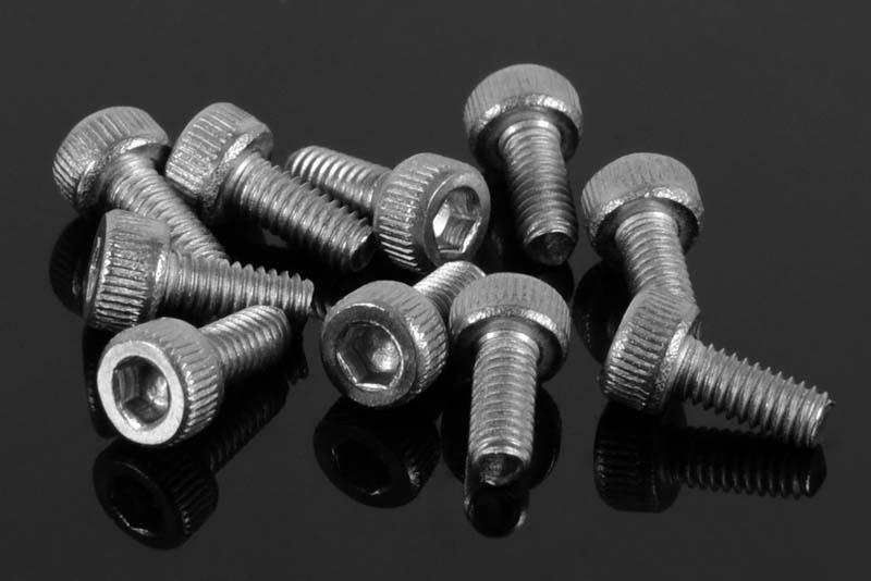 RC4WD Socket Head Cap Screw M2.5 X 6mm (10) (Z-S0900)