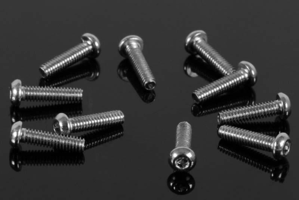 RC4WD Button Head Cap Screws M2 x 8mm (10) (Z-S0901)