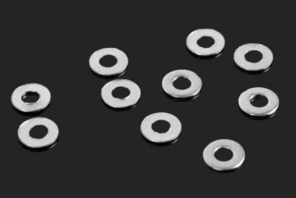 RC4WD M2 Flat Washer (Silver) (Z-S0910)