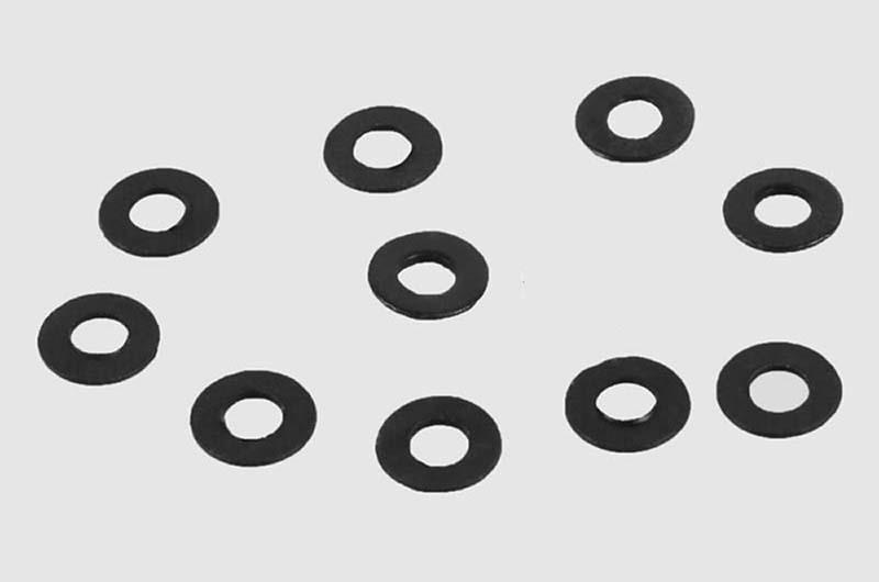 RC4WD M2 Flat Washer (Black) (Z-S0917)
