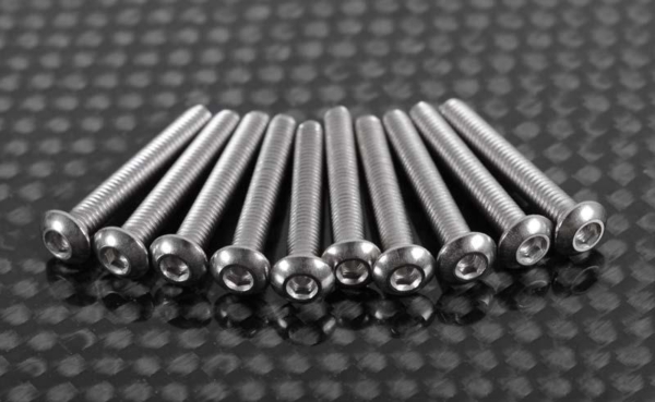 RC4WD Button Head Cap Screws M3 x 20mm (10) (Z-S0978)