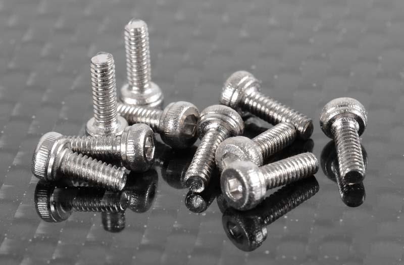 RC4WD Socket Head Cap Screws M2 X 6mm (10) (Z-S0994)