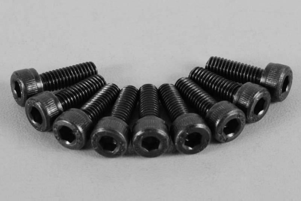 RC4WD Steel Socket Head Cap Screws M4 X 12mm (10) (Z-S1004)