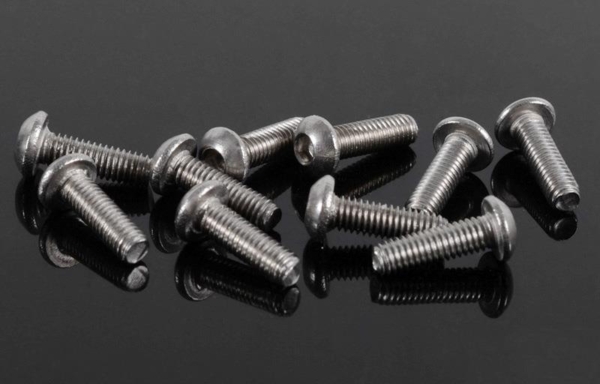 RC4WD Button Head Cap Screws M3 x 10mm (10) (Z-S1070)