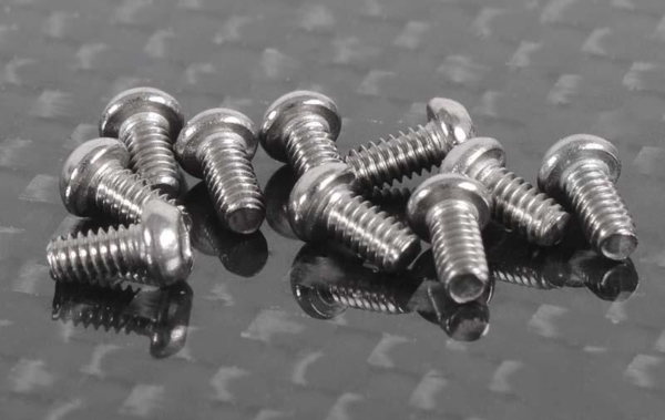 RC4WD Button Head Cap Screws M2 x 4mm (10) (Z-S1098)