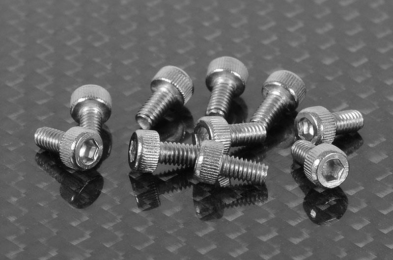 RC4WD Socket Head Cap Screws M2.5 x 5mm (10) (Z-S1207)