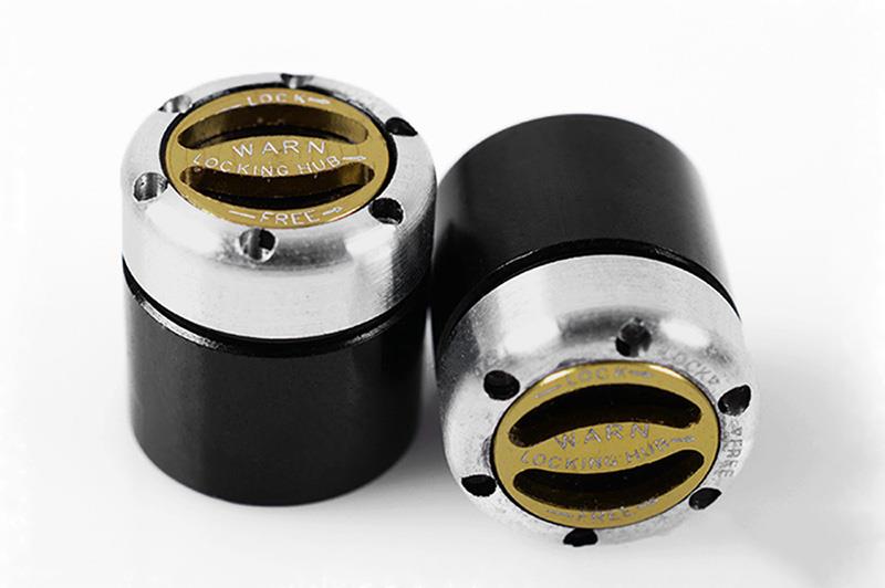 RC4WD 1/8 Warn Scale Manual Locking Hubs (Z-S1224)