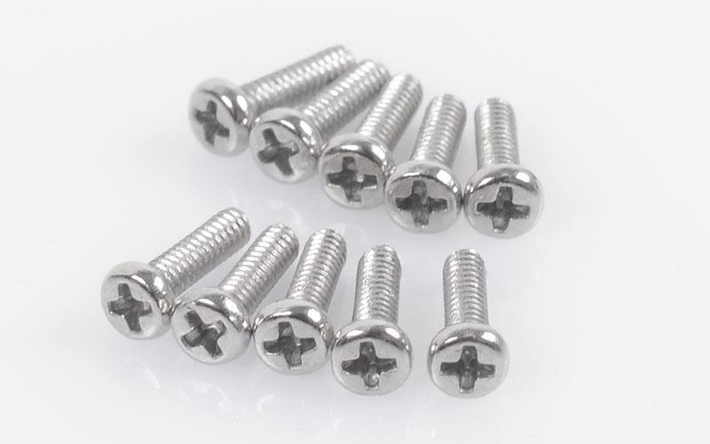 RC4WD Phillips Head Machine Screws M1.6 X 6mm (10) (Z-S1387)