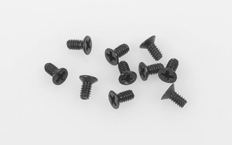 RC4WD Steel Flat Head Cap Screw M1.4 X 3mm (10) (Z-S1520)