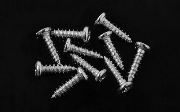 RC4WD Button Head Self Tapping Screws M2 X 8mm (Silver) (Z-S1580)