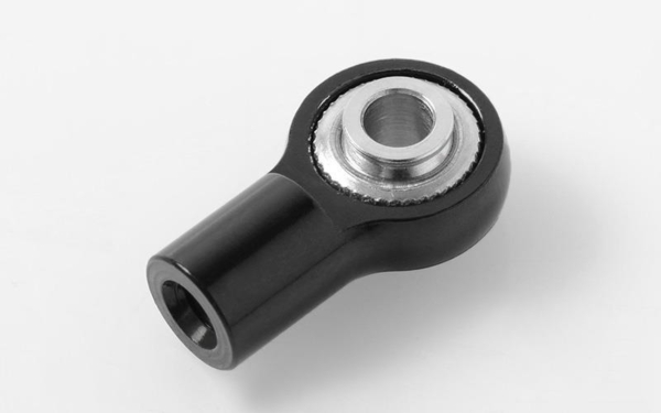 RC4WD M3 Short Straight Aluminum Rod Ends (Black) (10) (Z-S1636)