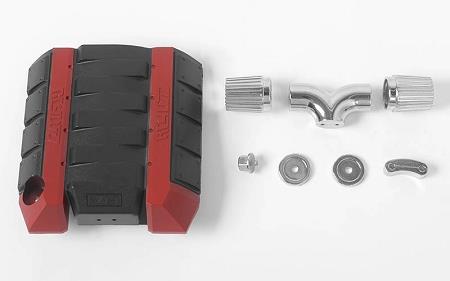 RC4WD V8 Engine Cover with Metal Intake Set for R3 Transmission (Z-S1749)