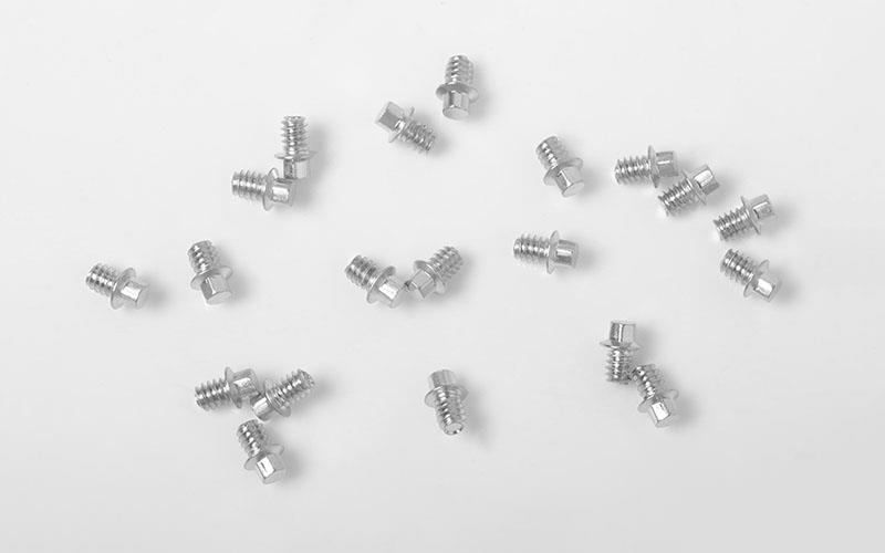 RC4WD Miniature Scale Hex Bolts (M1.6 x 2mm) (Silver) (Z-S1809)