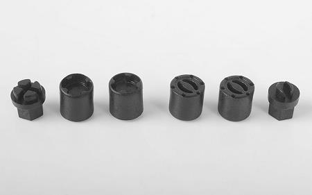 RC4WD 1/18 Scale Warn Front and Rear Hubs (Z-S1921)
