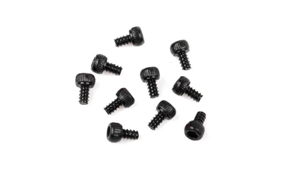 RC4WD Socket Head Self Tapping Screws M1.6 X 3mm (Black) (Z-S2051)