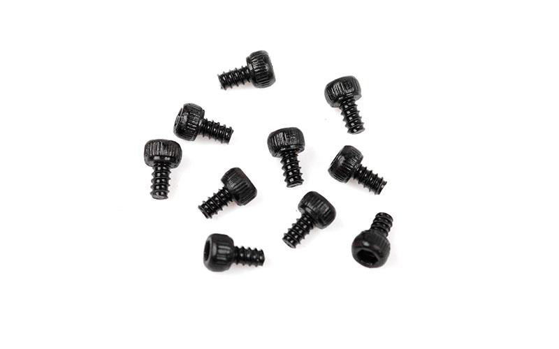RC4WD Socket Head Self Tapping Screws M1.6 X 3mm (Black) (Z-S2051)