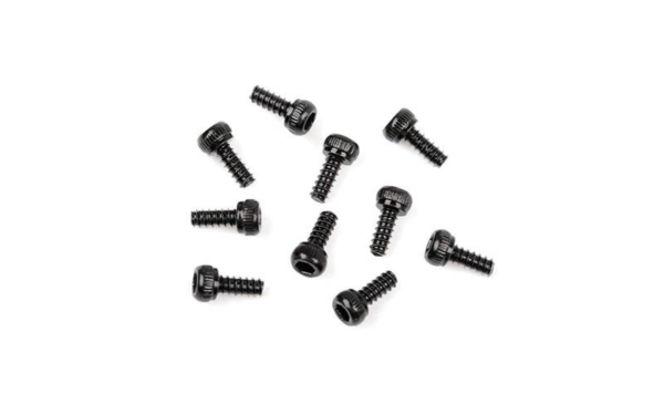 RC4WD Socket Head Self Tapping Screws M1.6 X 4mm (Black) (Z-S2052)