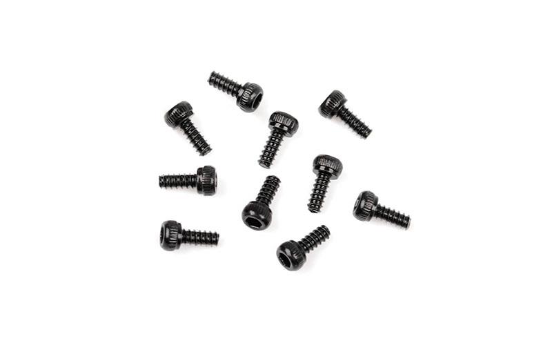 RC4WD Socket Head Self Tapping Screws M1.6 X 4mm (Black) (Z-S2052)