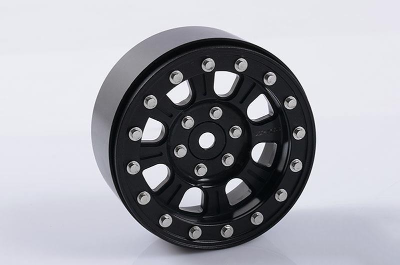 RC4WD Raceline Monster 2.2 Beadlock Wheels (Black) (Z-W0193)