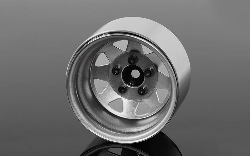 RC4WD 5 Lug Deep Dish Wagon 1.9 Steel Stamped Beadlock Wheels (Plain) (Z-W0244)