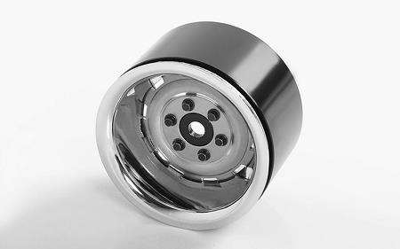 RC4WD Rally 1.9 Beadlock Wheels (Silver) (Z-W0257)