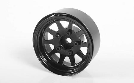 RC4WD OEM Stamped Steel 1.55 Beadlock Wheels (Black) (Z-W0262)